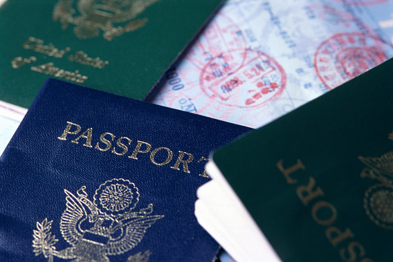 image of passports and forms of identification